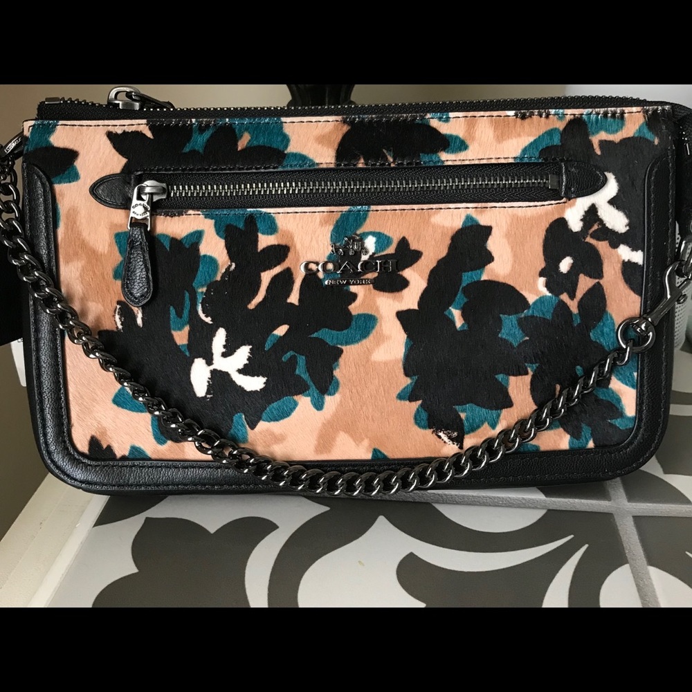 NWT Coach Animal Hair Purse OFFERS WELCOMED